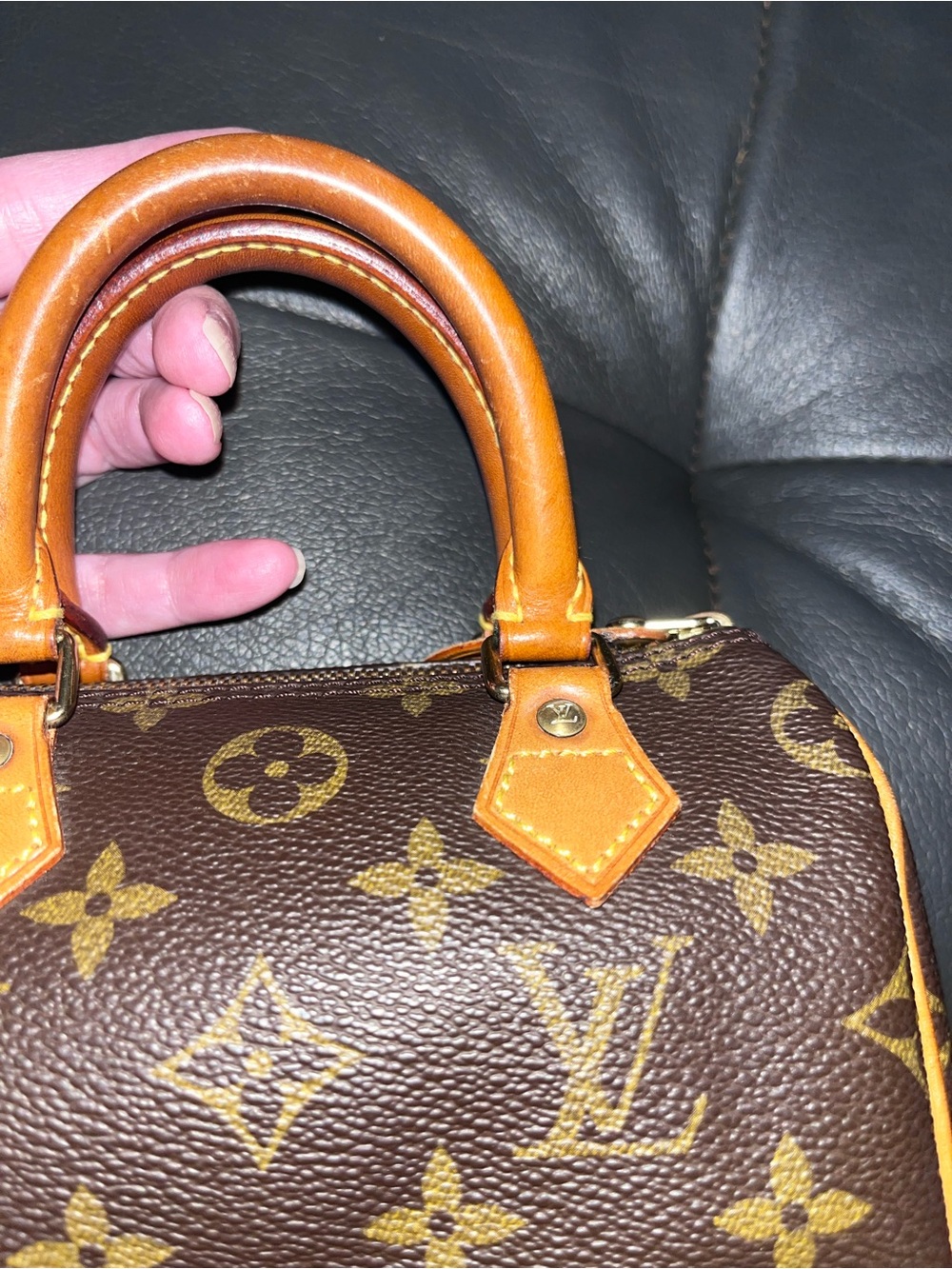 Louis Vuitton Monogram Mini Speedy - Picture 5 of 16